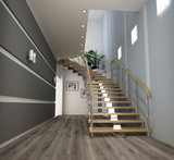 Wilmont 20 Mil Wear Layer Glue Down LVP - Charcoal Oak