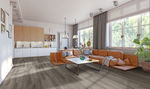 Kativia 6 Mil Glue Down Vinyl Plank Charcoal Oak