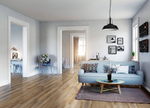 Kativia 6 Mil Glue Down Vinyl Plank Reclaimed Oak