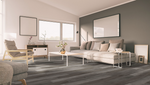 Kativia 6 Mil Glue Down Vinyl Plank Wood Drift Gray
