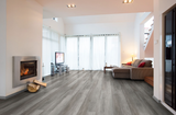 Kativia 6 Mil Glue Down Vinyl Plank Wood Drift Gray