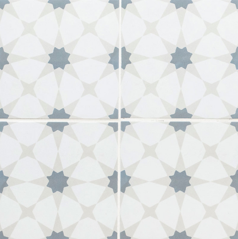 Zoudia Encaustic Tile 8 x 8