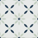 Greta Encaustic Tile 8 x 8